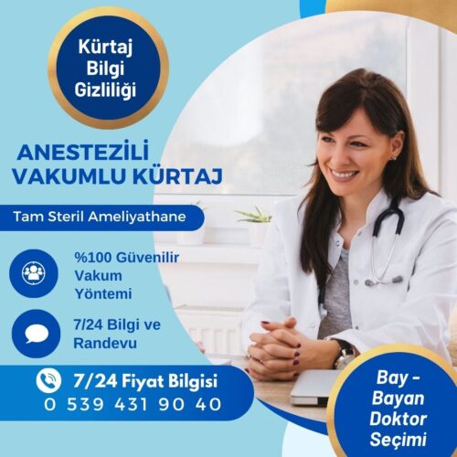 İstanbul Avrupa Klinik Kürtaj Fiyatları
